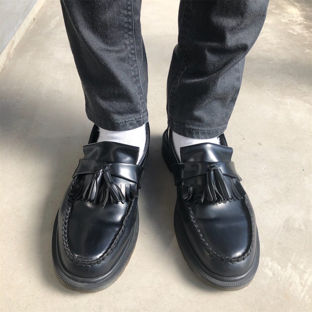 Dr.Martens ADRIAN UK8 CR エイドリアン ローファー