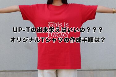 【完成品レビュー】Up-T (アップティー)の出来栄えや作成手順は？