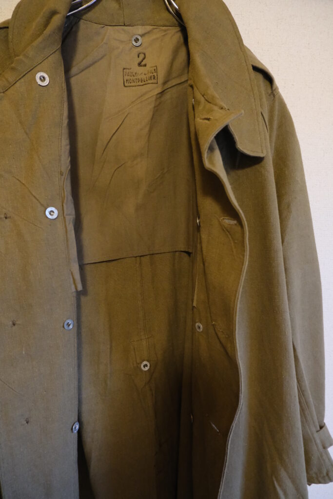 フランス軍モーターサイクルコートM35-ライナーボタン